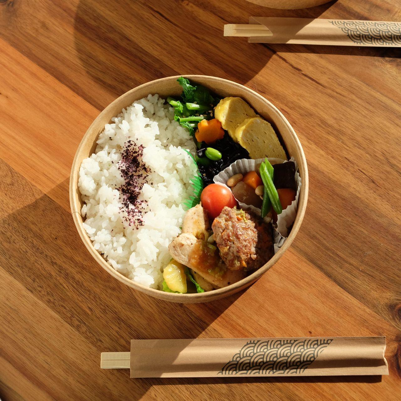 Round bento box